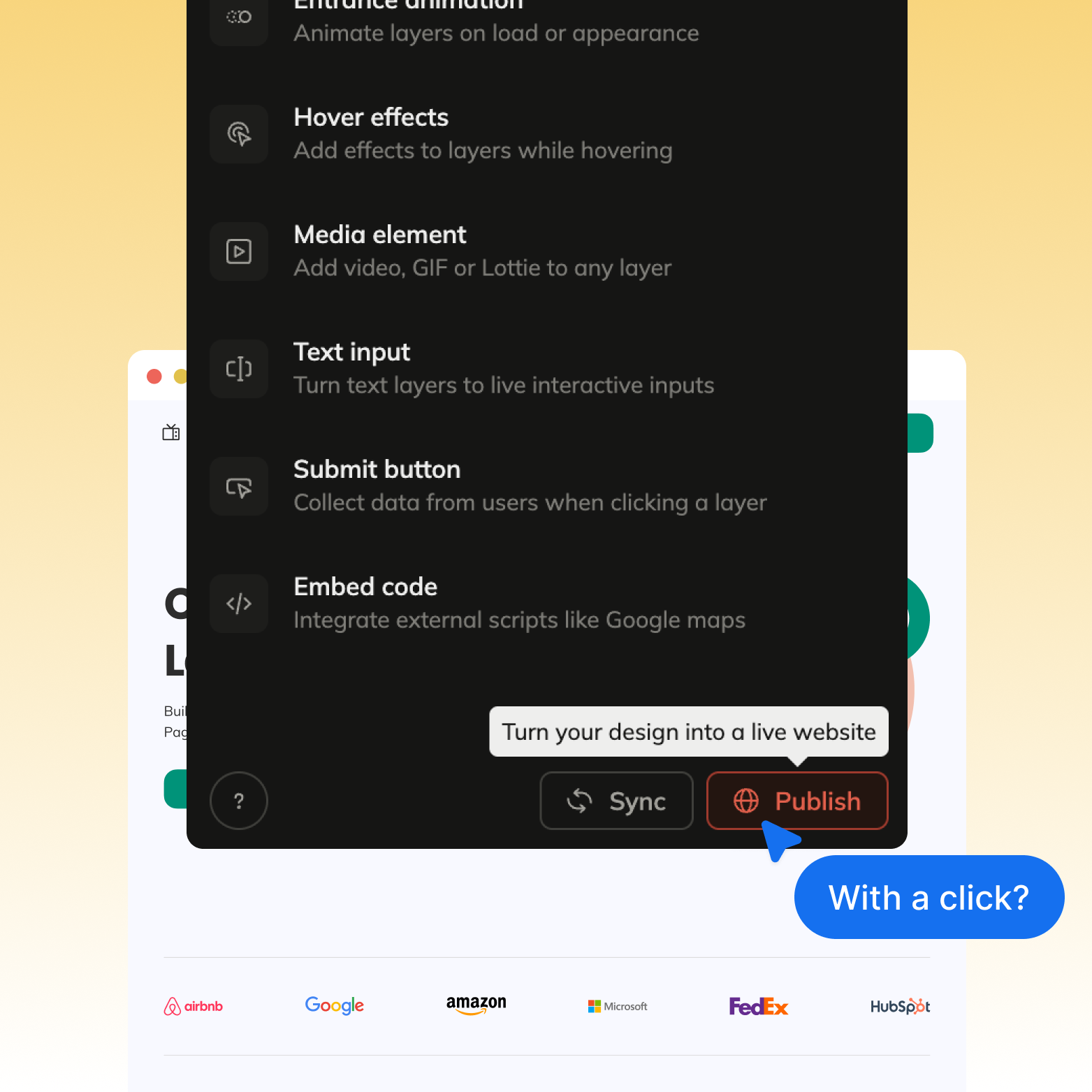 Figma to website